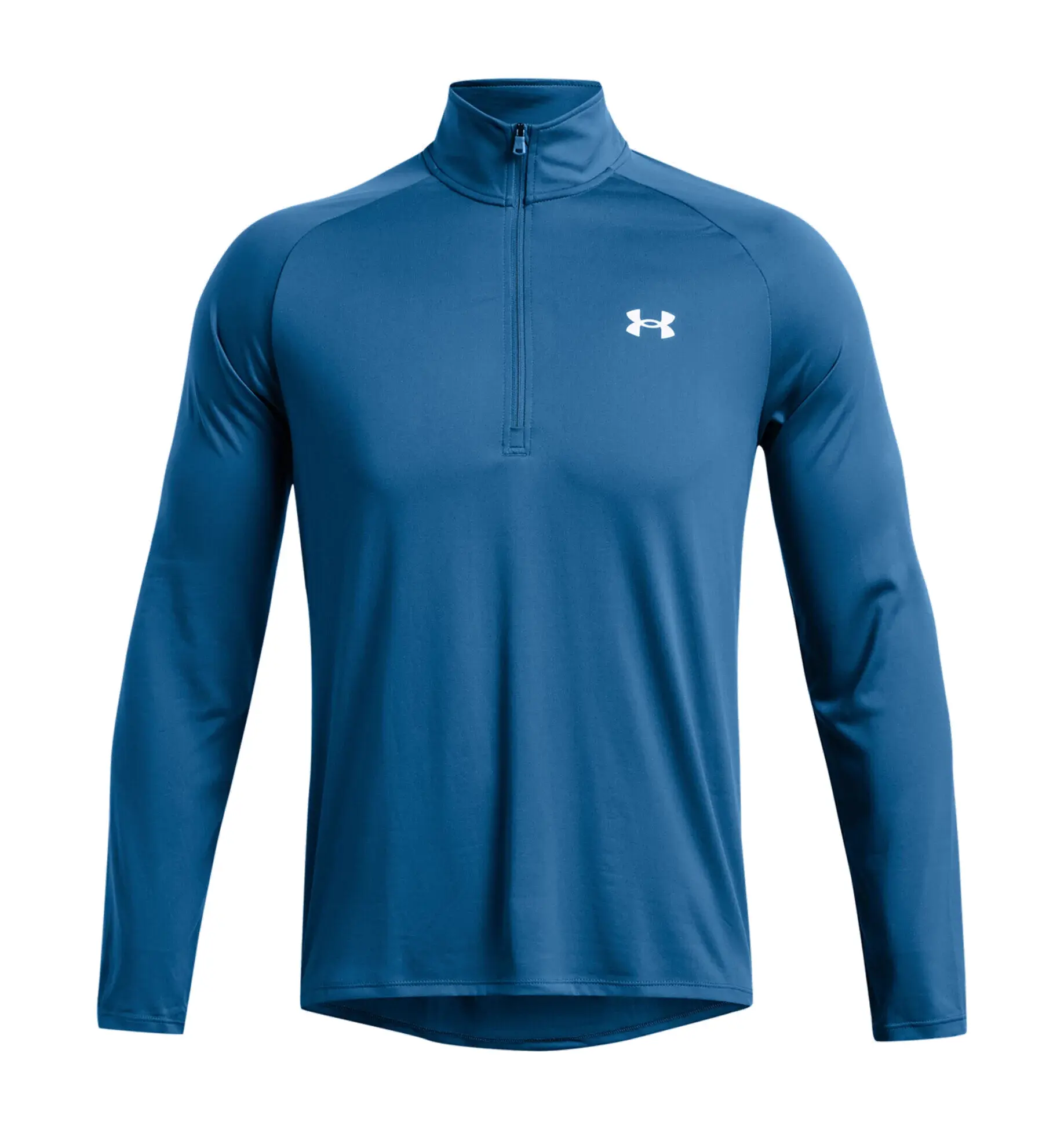 Under Armour Tech 2.0 1/2 Zip pánské triko s dlouhým rukávem, modré, vel. XL DOPRODEJ