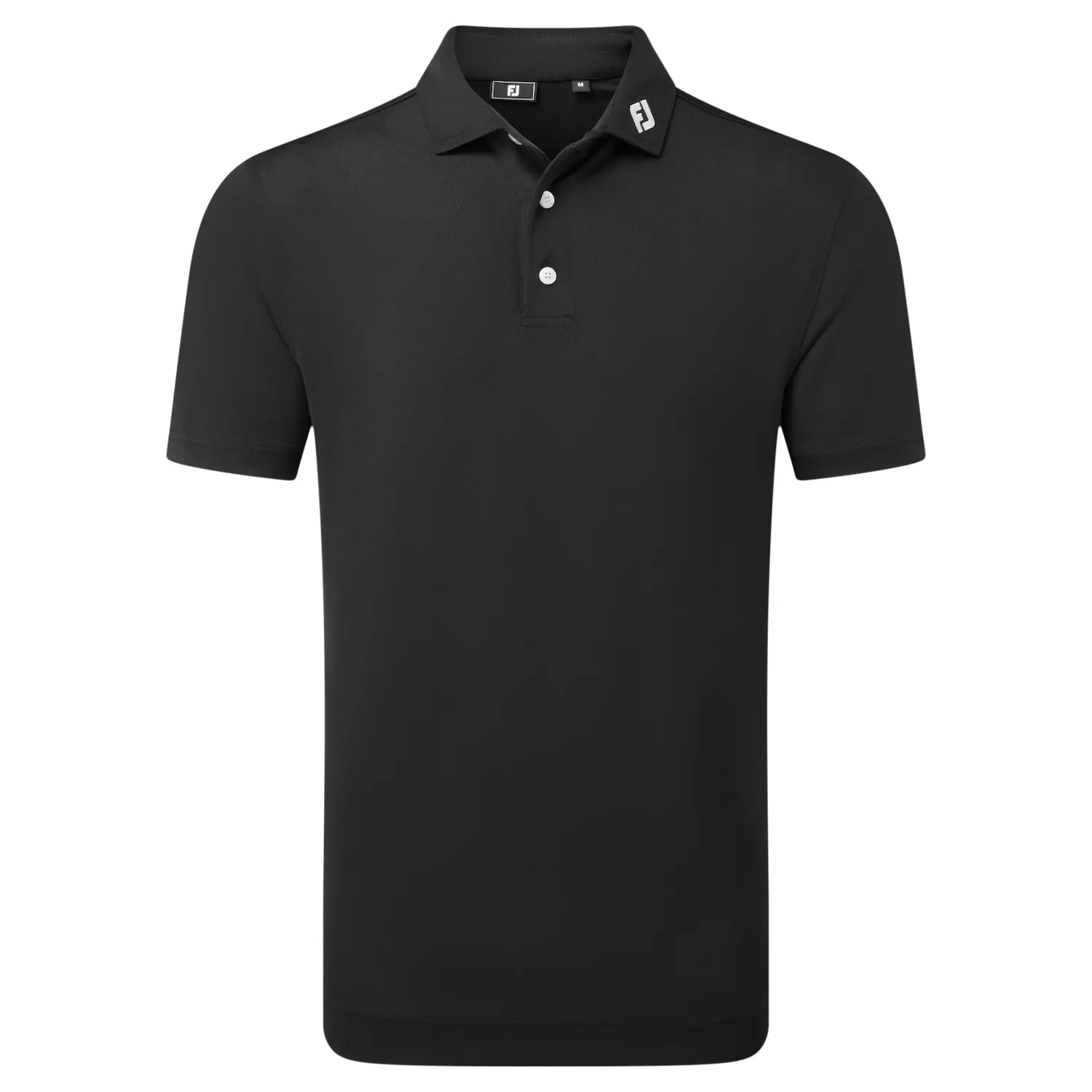 FootJoy Stretch Pique Solid pánské triko, černé, vel. XXL