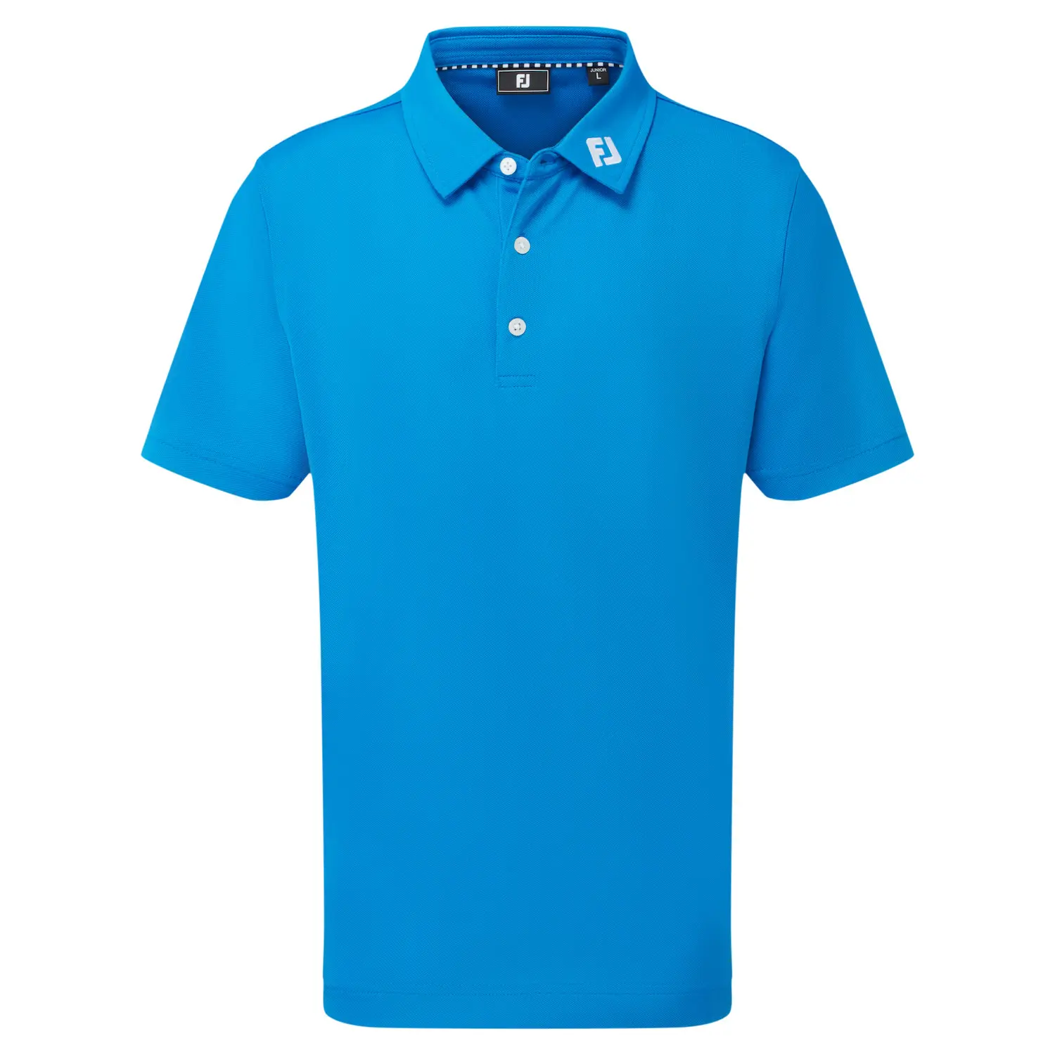 FootJoy Solid Pique dětské triko, modré, vel. L