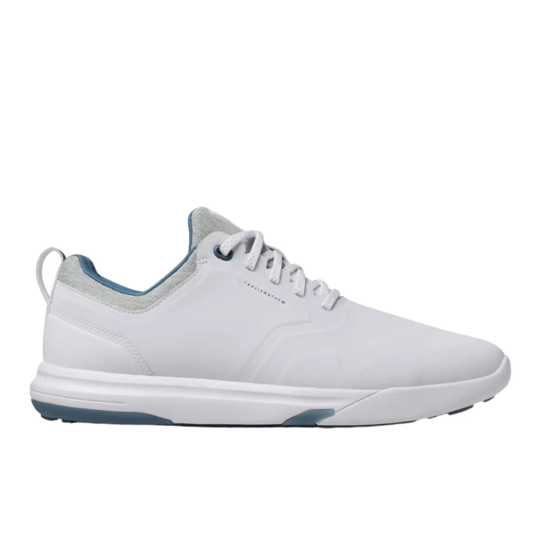 TravisMathew The Daily Pro Hybrid Plus pánské golfové boty, bílé DOPRODEJ