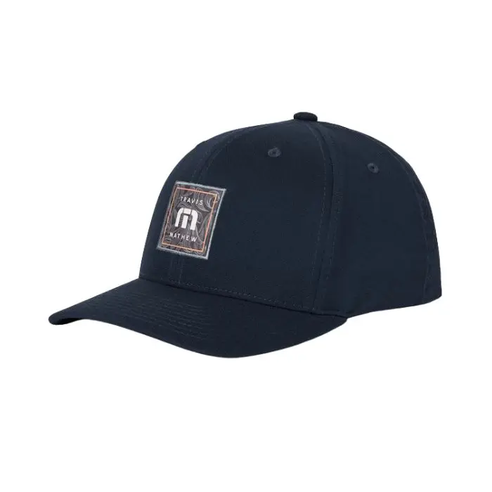 TravisMathew Final Boarding golfová čepice, tmavě modrá