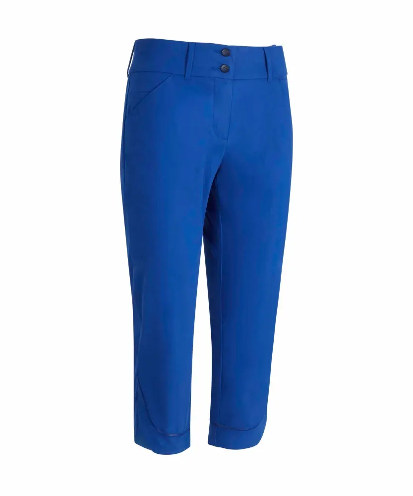 Callaway 5 Pocket dámské golfové kapri kalhoty, modré, vel. XS DOPRODEJ