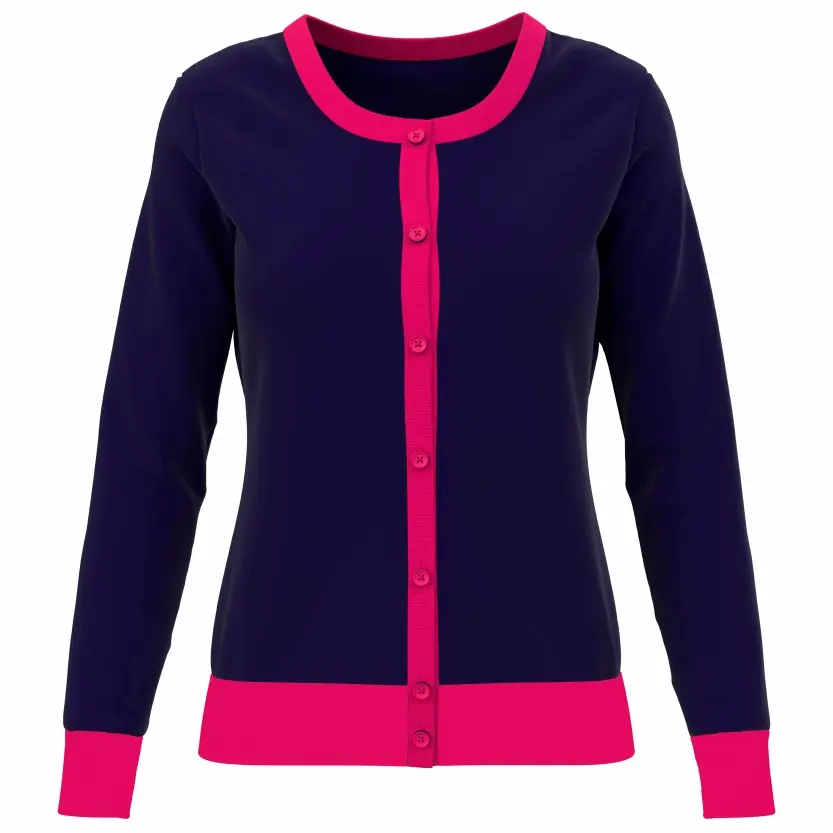 Callaway Colourblock dámský svetr, tmavě modrý, vel. S DOPRODEJ
