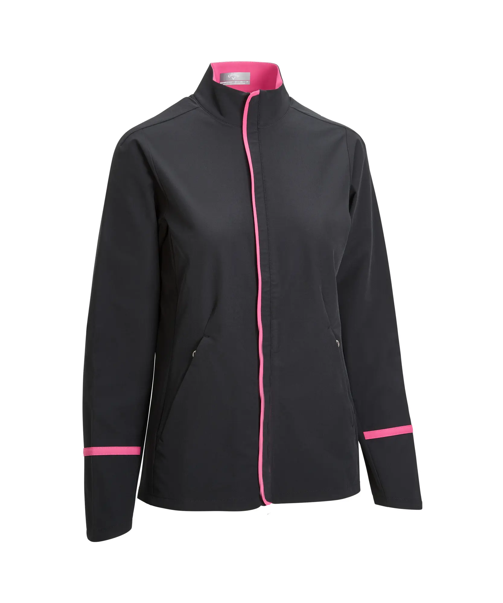 Callaway Woven Full Zip dámská golfová bunda, černá, vel. S DOPRODEJ