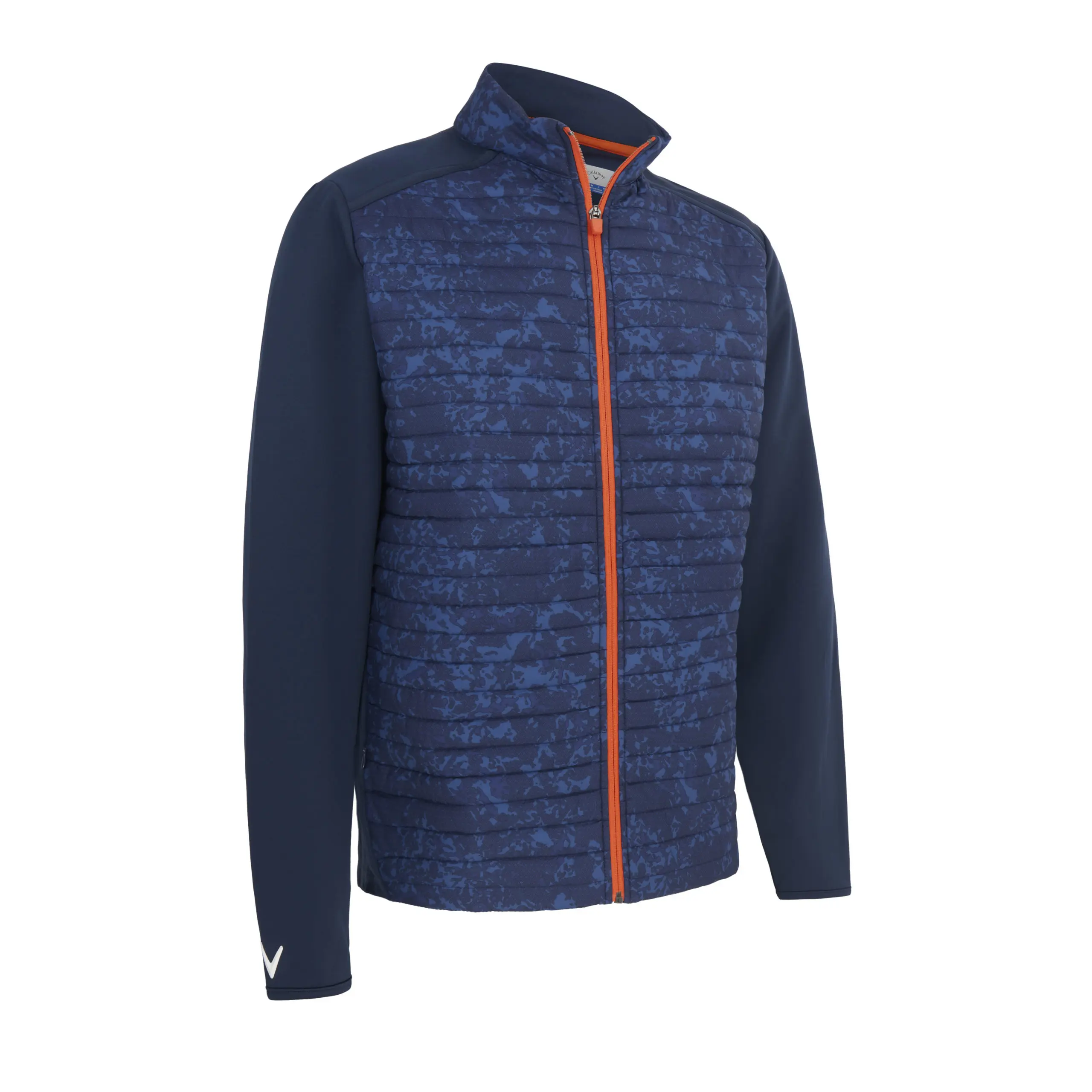 Callaway Abstract Camo Printed dětská golfová bunda, tmavě modrá, vel. XL
