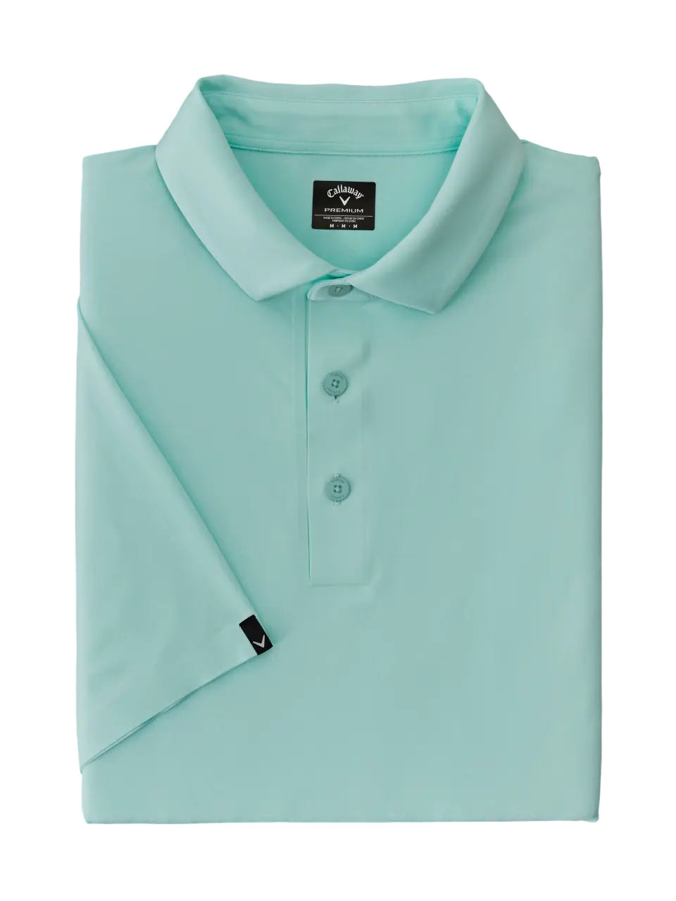 Callaway Premium Heather pánské golfové triko, tyrkysové, vel. L