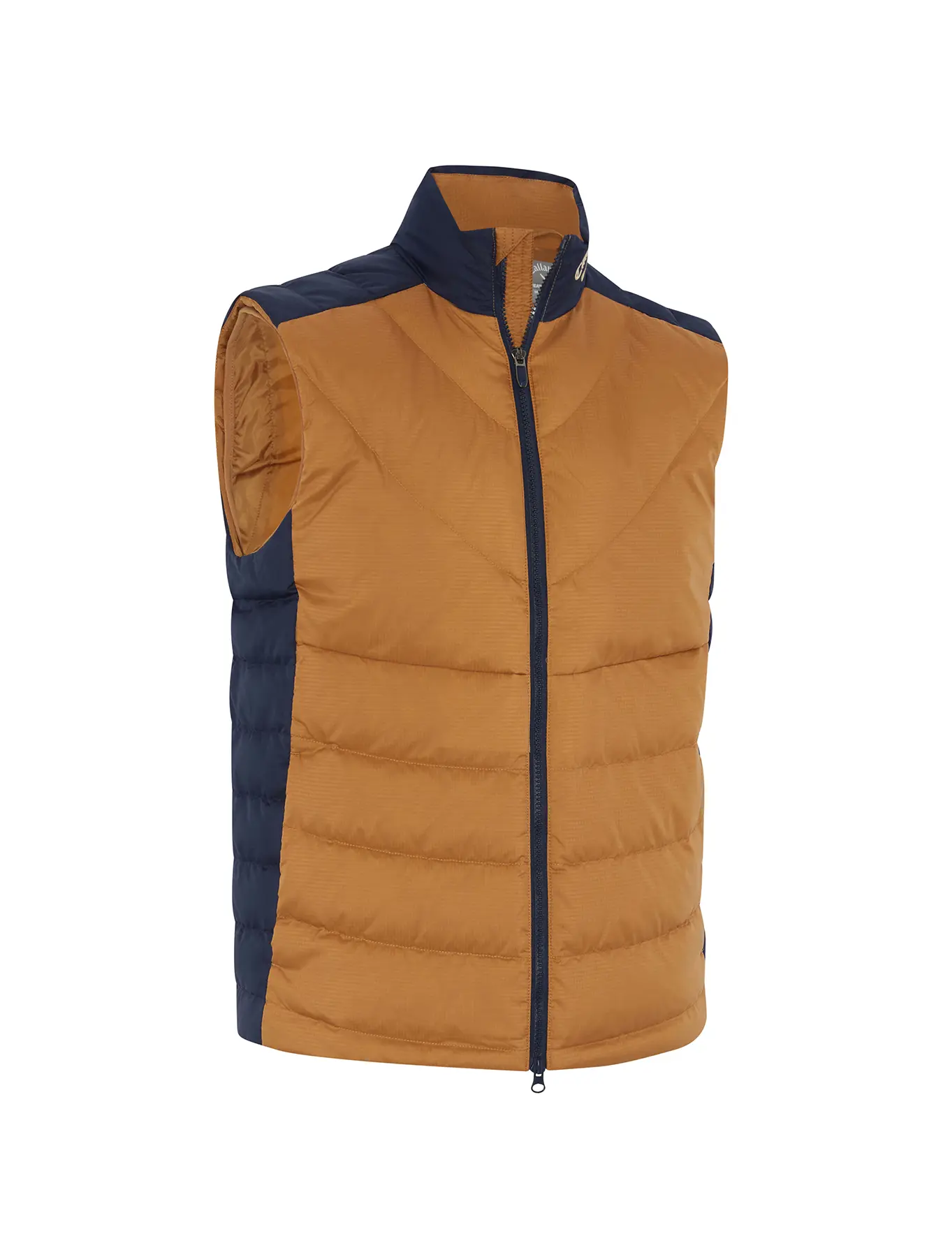 Callaway Primaloft Premium pánská golfová vesta, hnědá/tmavě modrá, vel. M DOPRODEJ