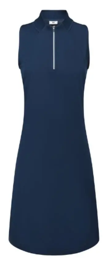 Footjoy 1/4 Zip Sleeveless dámské golfové šaty, tmavě modré, vel. L