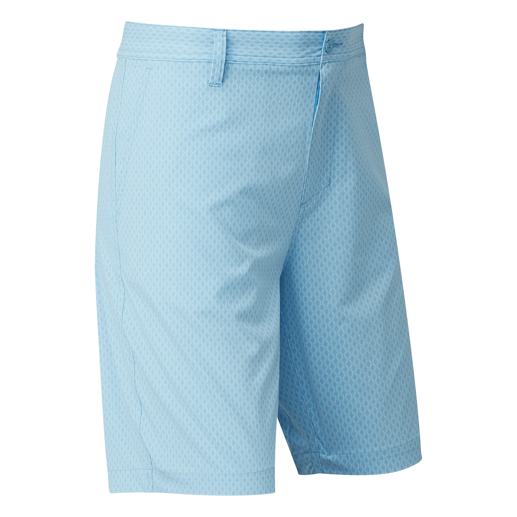 FootJoy Tonal Print pánské golfové kraťasy, světle modré, vel. 30 DOPRODEJ