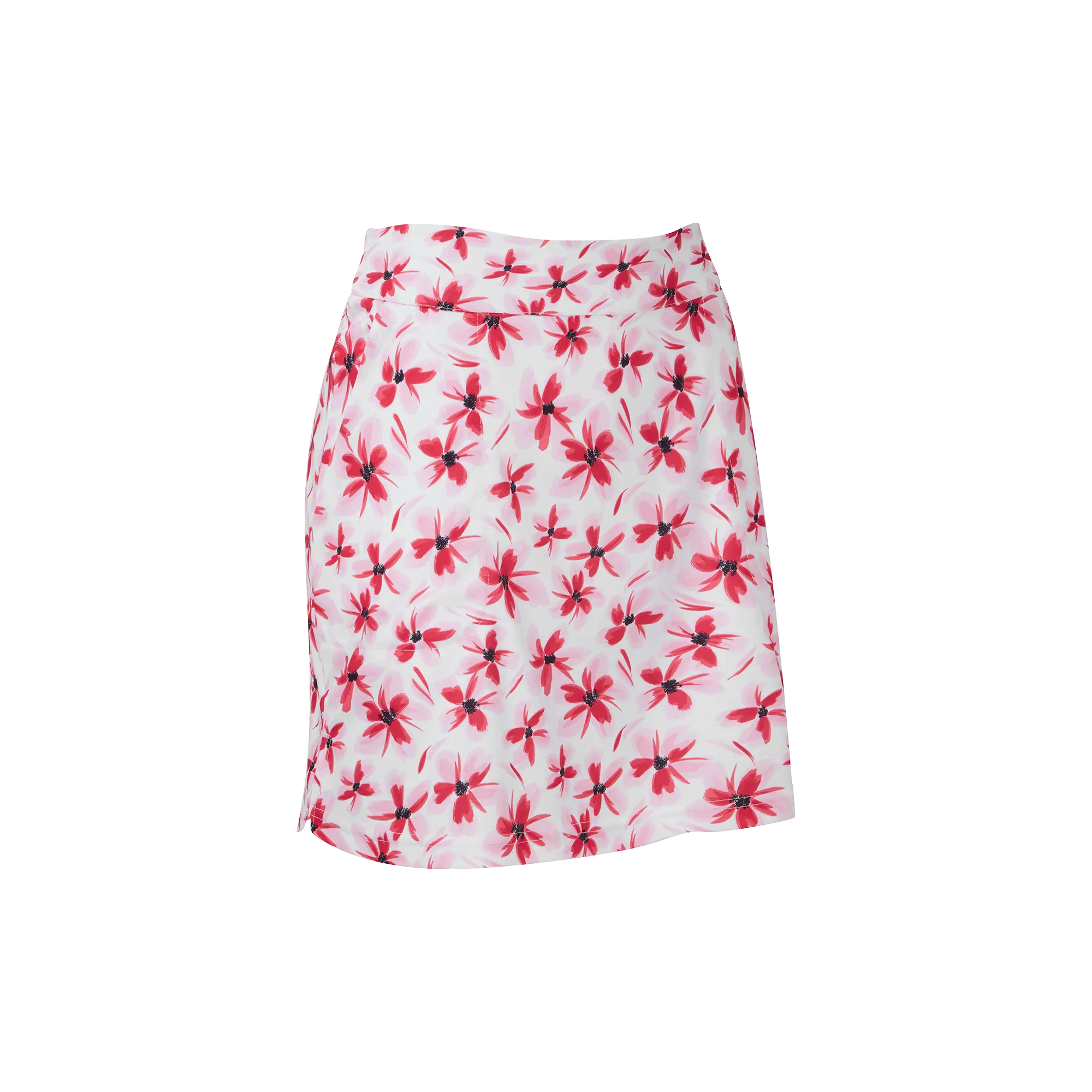 FootJoy Floral Print Knit dámská golfová sukně, bílá/červená, vel. XS DOPRODEJ