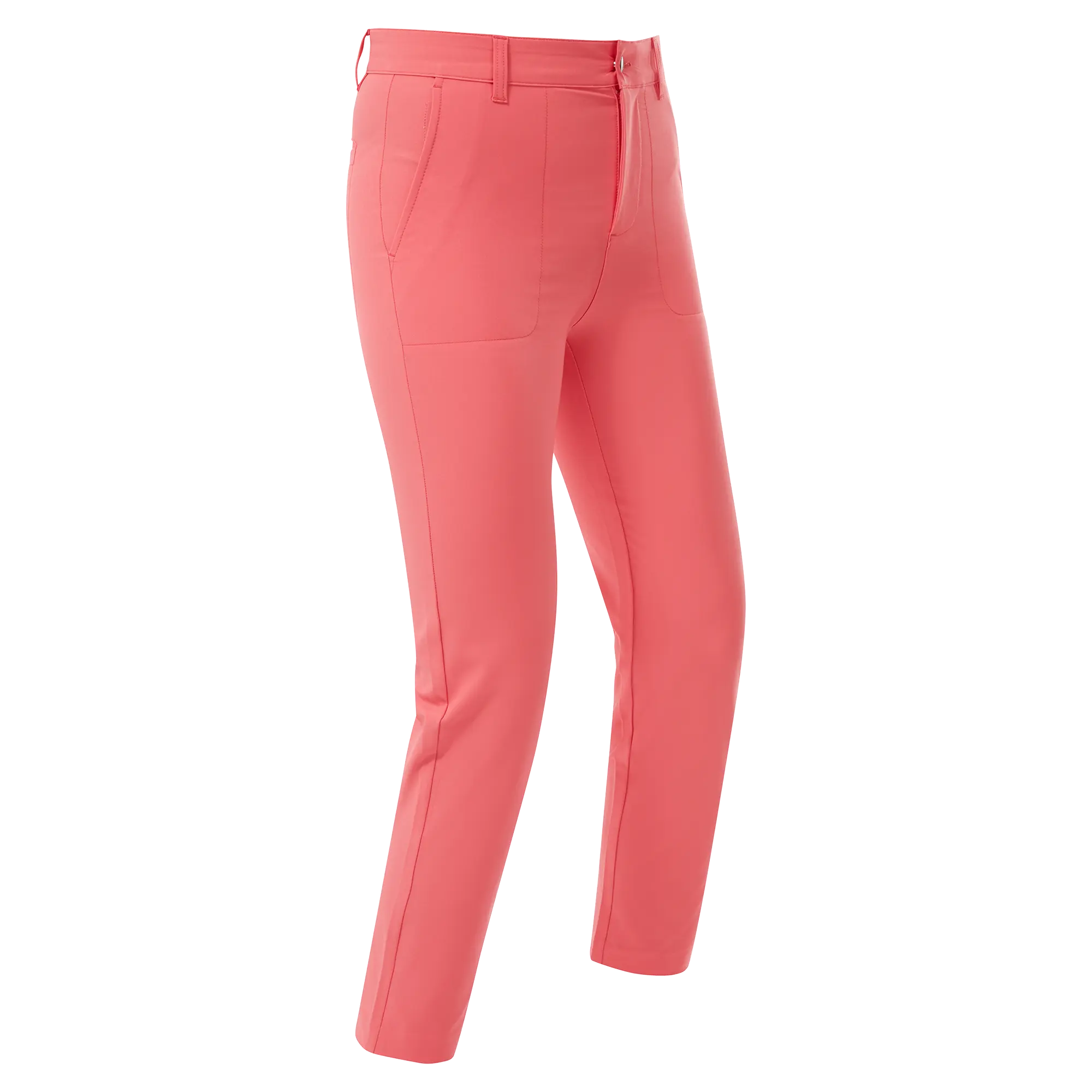FootJoy Stretch Cropped dámské golfové kalhoty, korálové