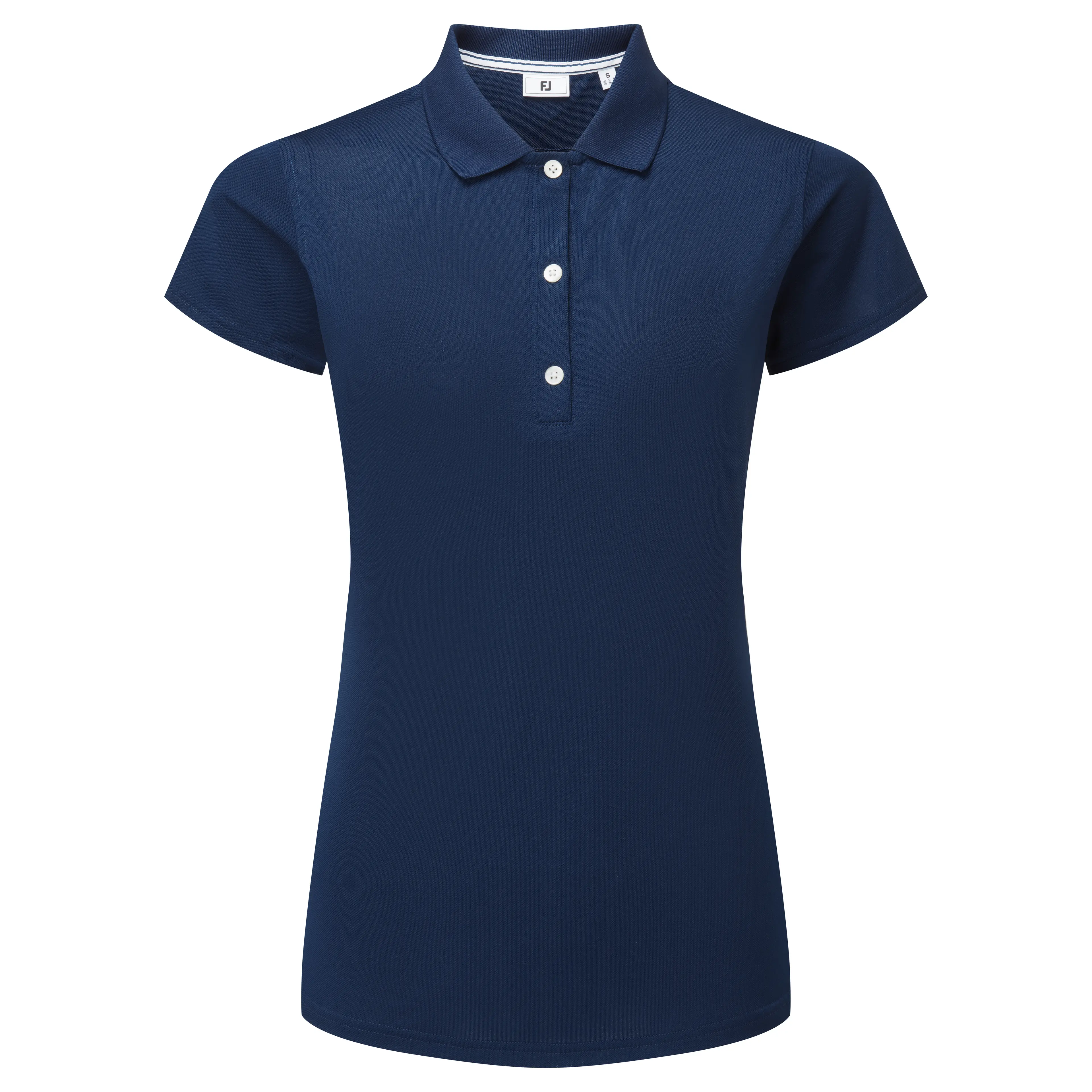 FootJoy Stretch Pique Solid dámské golfové triko, tmavě modré, vel. XL