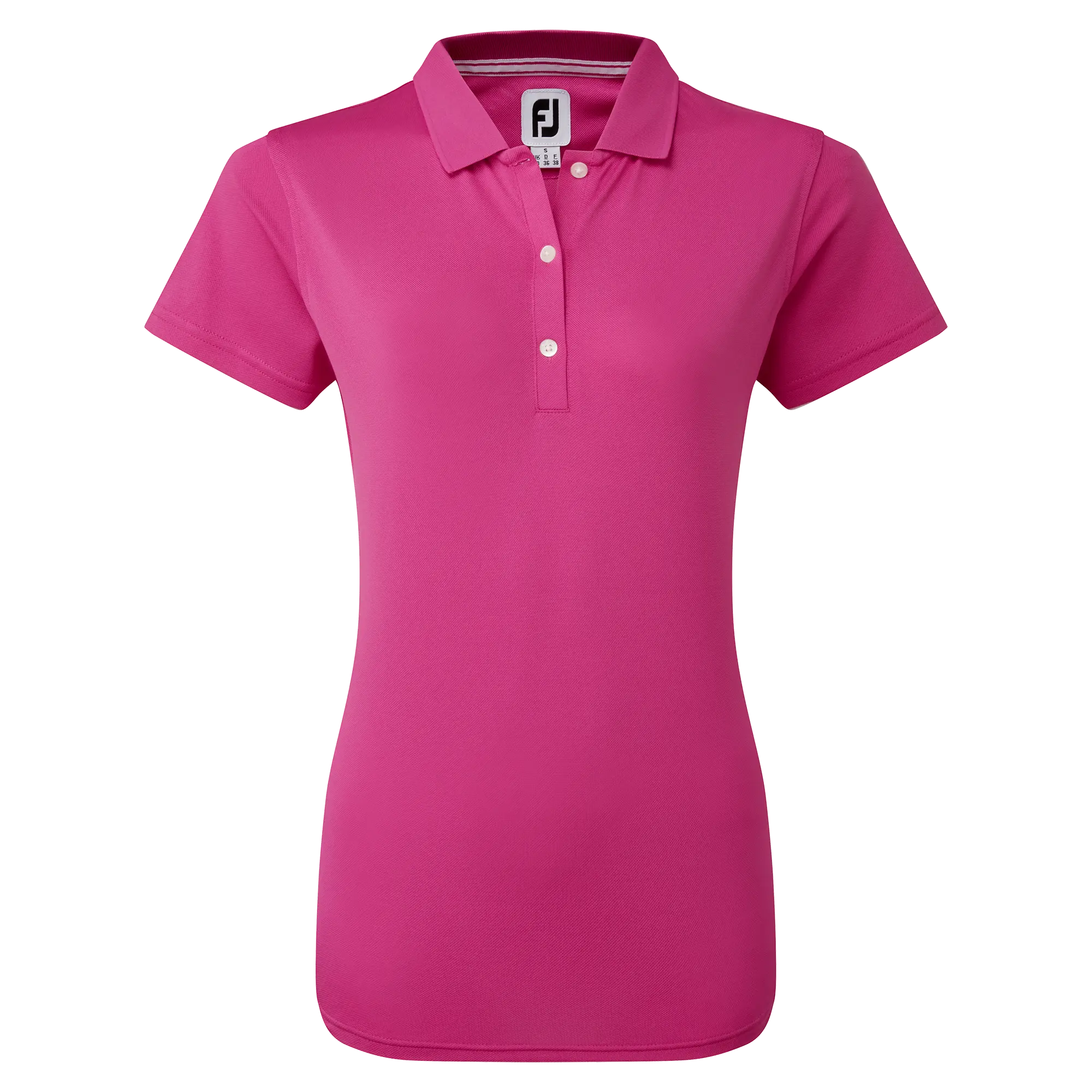FootJoy Stretch Pique Solid dámské golfové triko, růžové, vel. XS