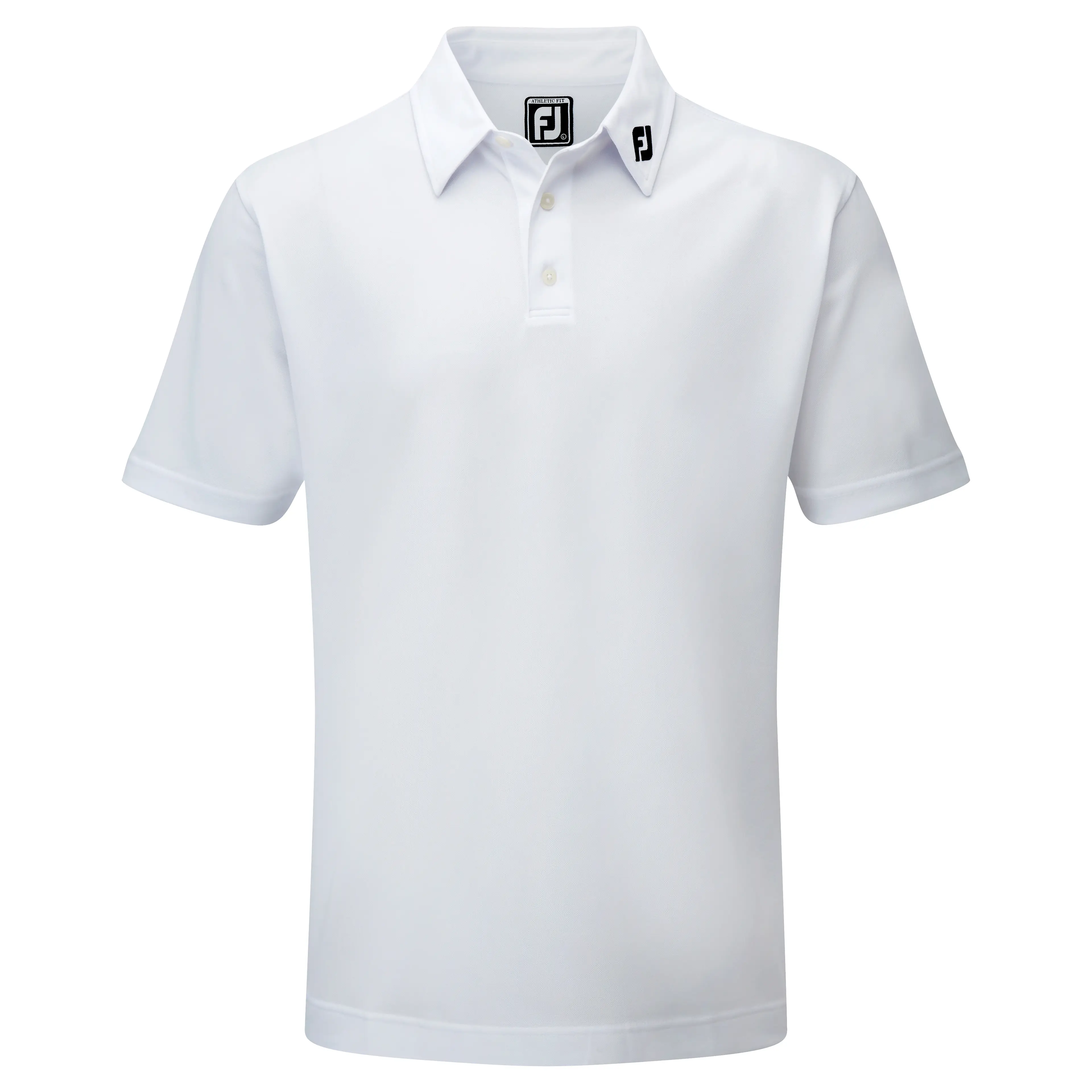 FootJoy Stretch Pique Solid pánské triko, bílé, vel. M
