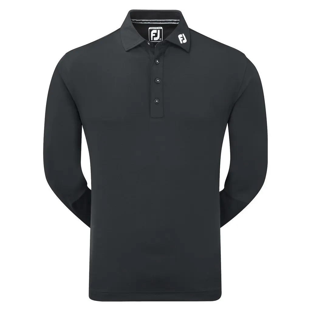 FootJoy Thermolite pánské triko s dlouhým rukávem, černé, vel. XL