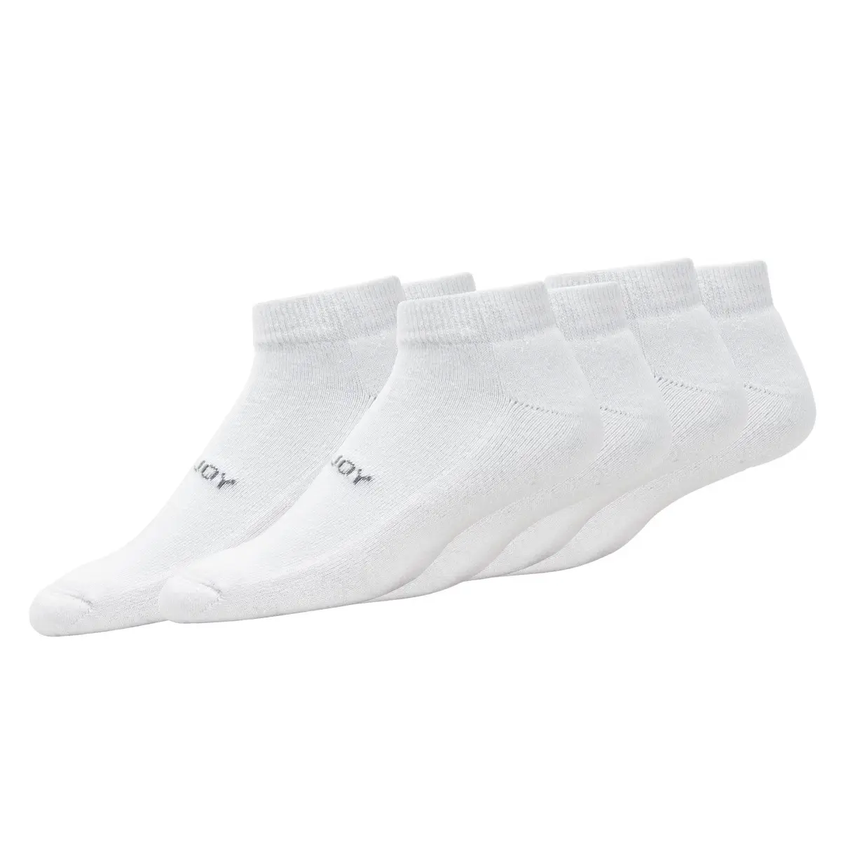 FootJoy ComfortSof Sportlet dámské golfové ponožky, 3 páry, bílé