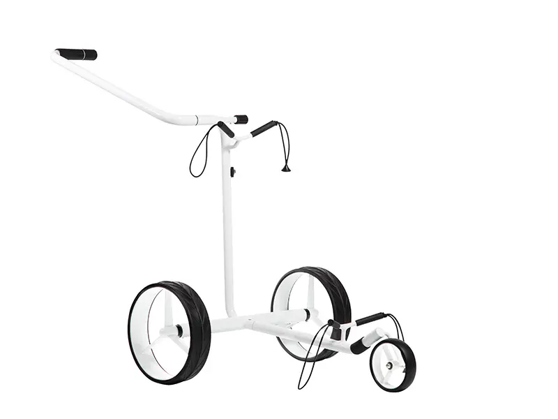 JuStar White elektrický golfový vozík, baterie až 45 jamek