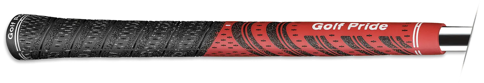 Golf Pride Multicompound Midsize pánský grip, černý/červený