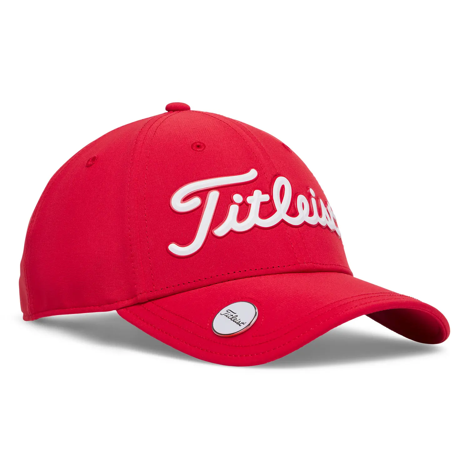 Titleist Players Performance Ball Marker golfová čepice, červená/bílá