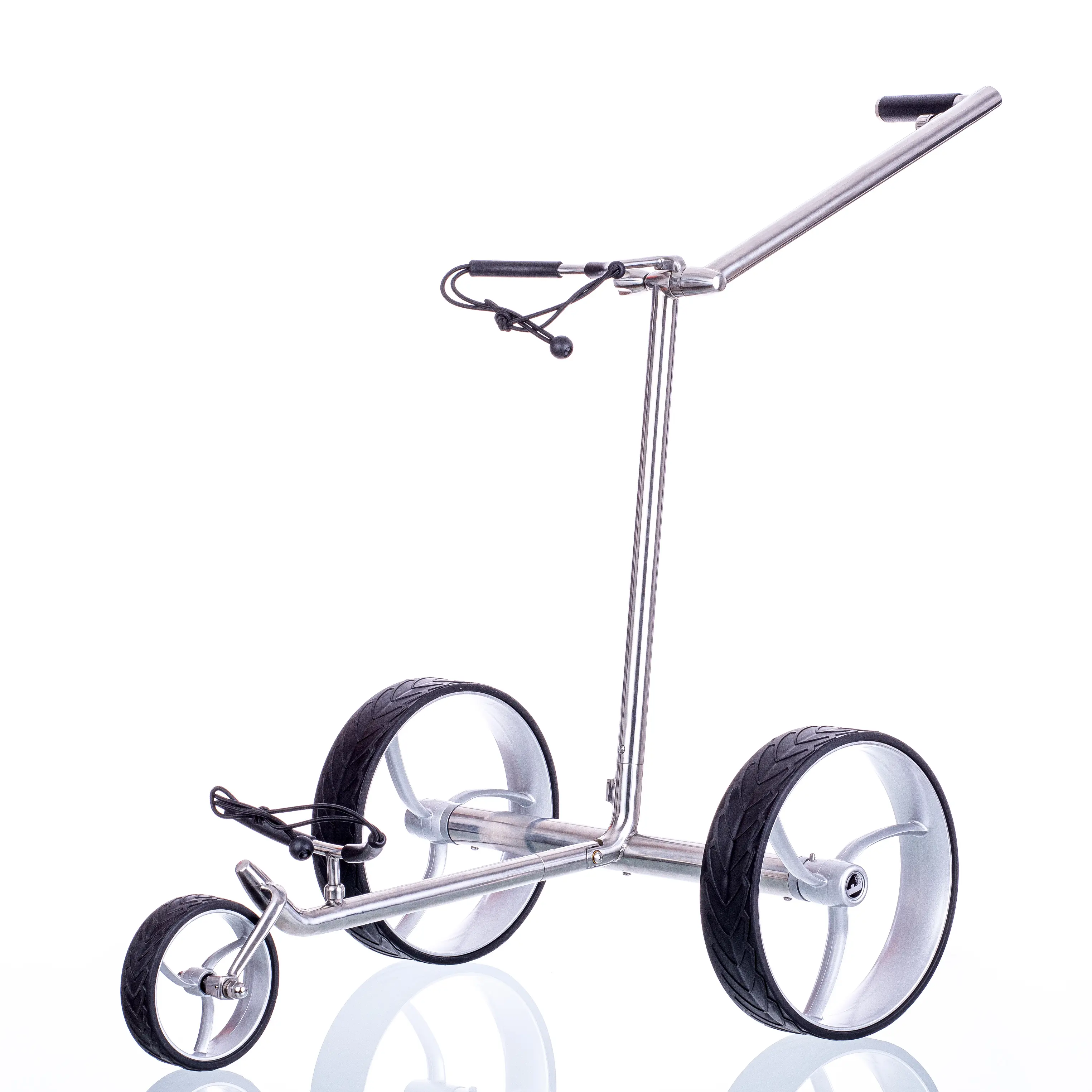 trendGOLF WALKER S 2025 golfový elektrický vozík, nerez, baterie až 36 jamek
