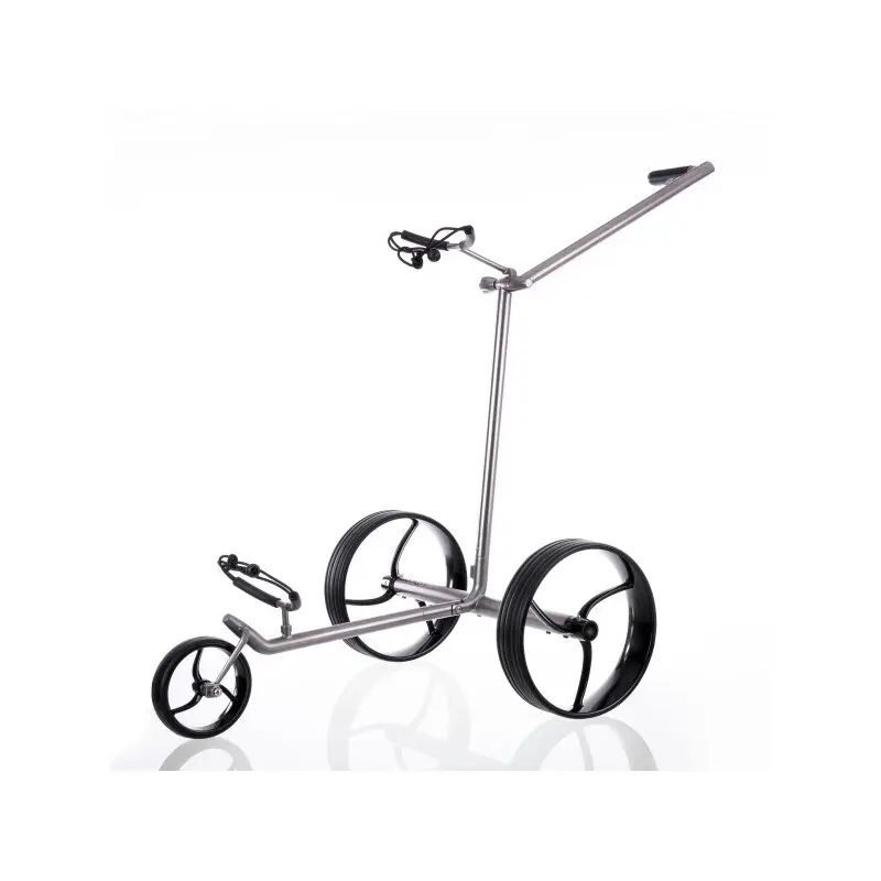 trendGOLF GALAXY TITAN 2025 golfový elektrický vozík, stříbrný, baterie až 36 jamek