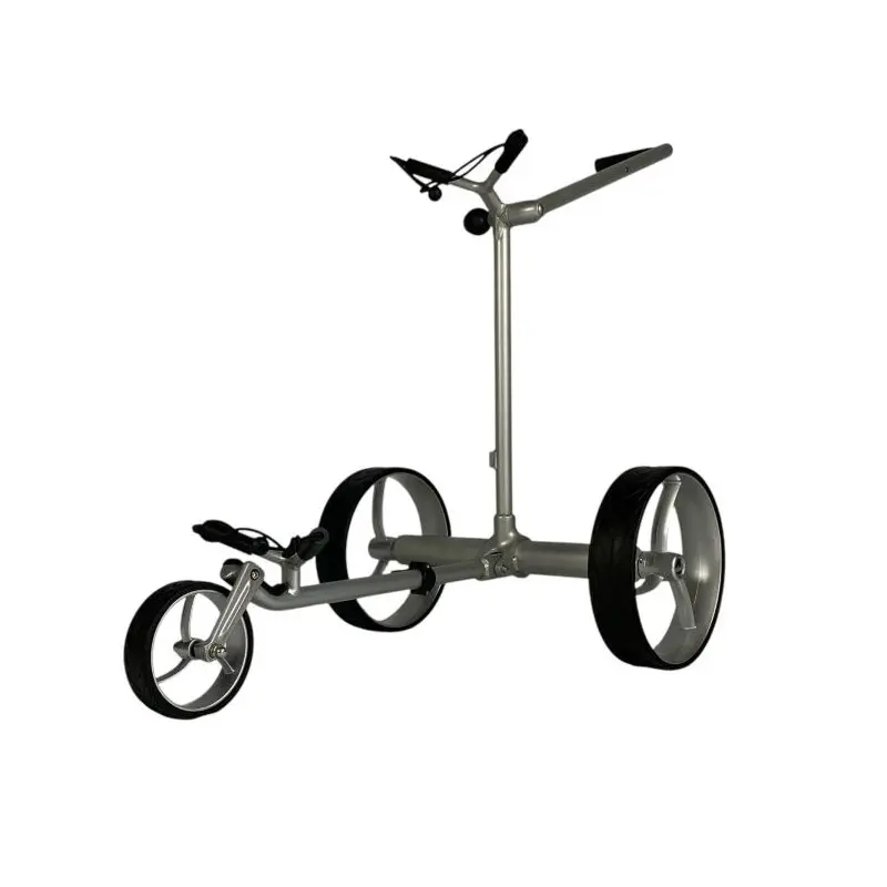 trendGOLF RANGER golfový elektrický vozík, hliník, stříbrný, baterie až 36 jamek