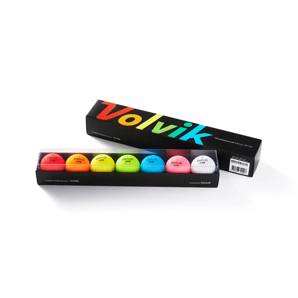 Volvik Vivid Rainbow dárková sada golfových míčů
