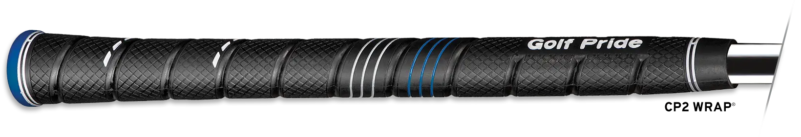 Golf Pride CP2 Wrap Midsize pánský grip, černý/modrý