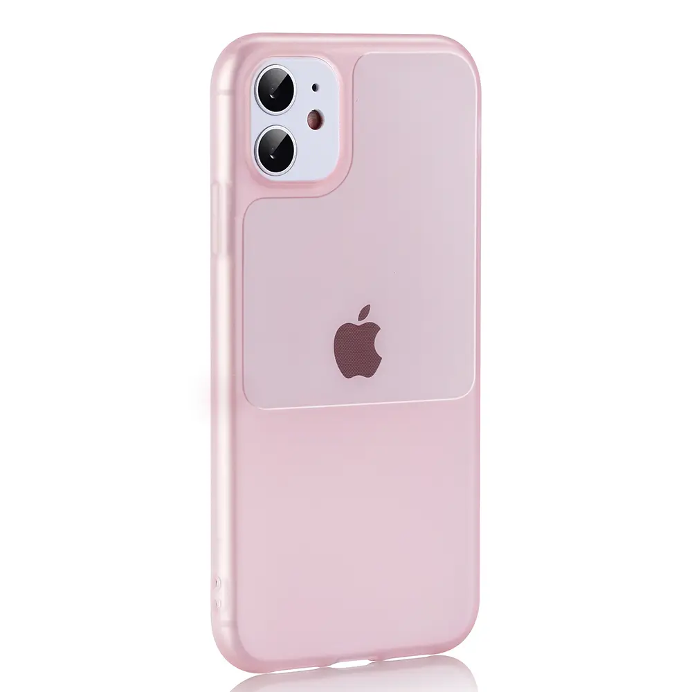 Pouzdro TEL PROTECT s okénkem pro Iphone 12 Pro Max Pink