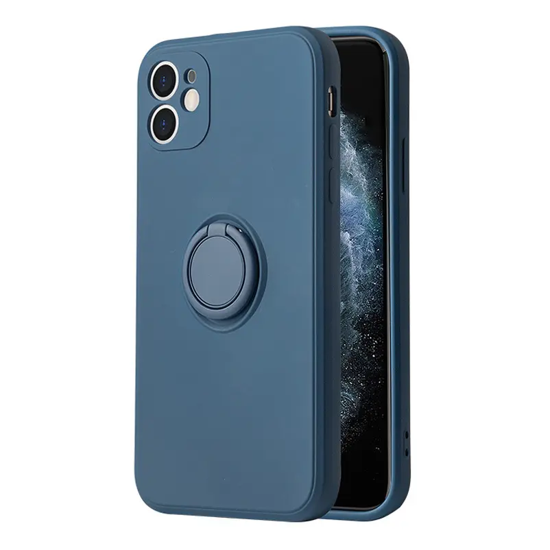 Kryt Vennus s prstýnkem pro Xiaomi Redmi Note 12 5G - Poco X5 modrý