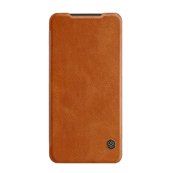Nillkin Qin pro Iphone 12 Mini hnědé pouzdro