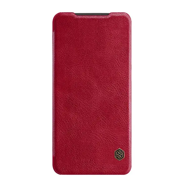Knížkové pouzdro Nillkin Qin pro Xiaomi Mi 11 Pro red