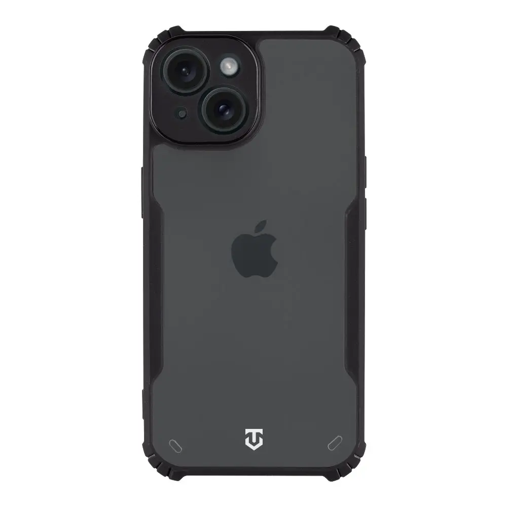 Tactical Quantum Stealth Kryt pro Apple iPhone 15 Clear/Black 57983116294