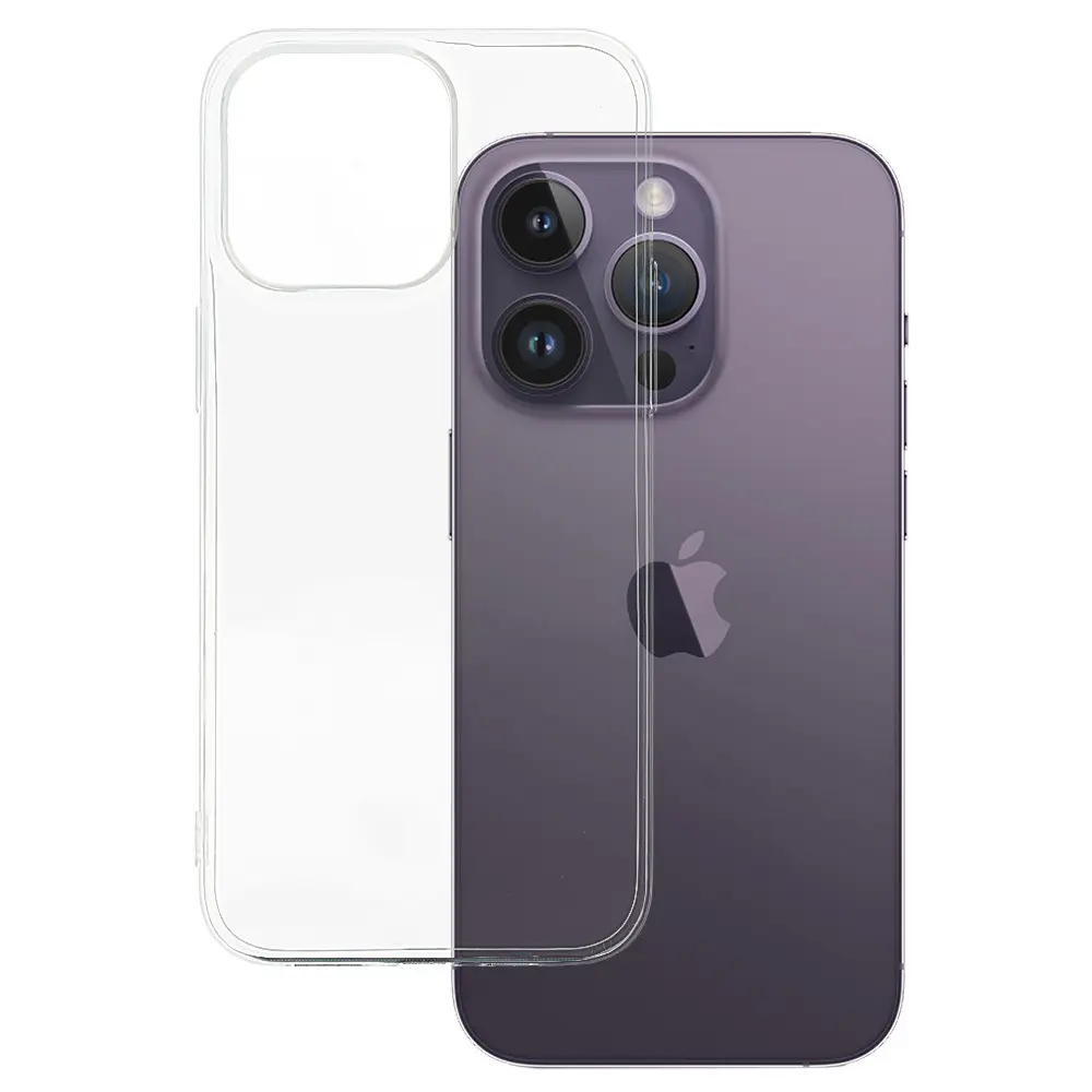 Zadní kryt Ultra Clear pro Iphone 15 Pro Transparent