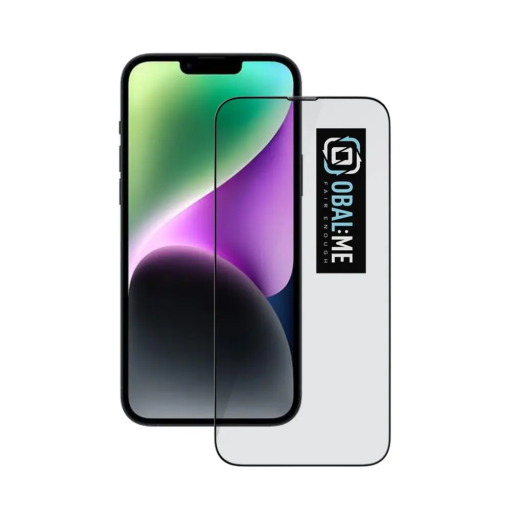 Obal:Me 5D Tvrzené Sklo pro Apple iPhone 13 Pro Max/14 Plus Black