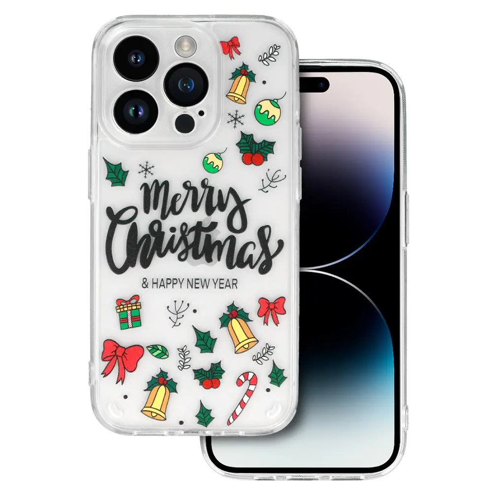 Zadní kryt TEL PROTECT Christmas Clear pro Samsung S23 Ultra Design 3