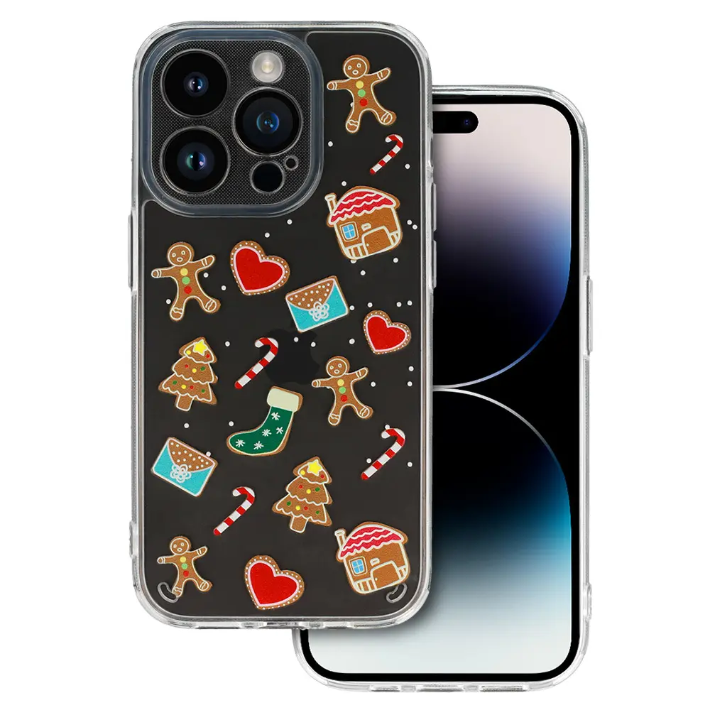 Zadní kryt TEL PROTECT Christmas Clear pro Samsung S23 FE Design 2