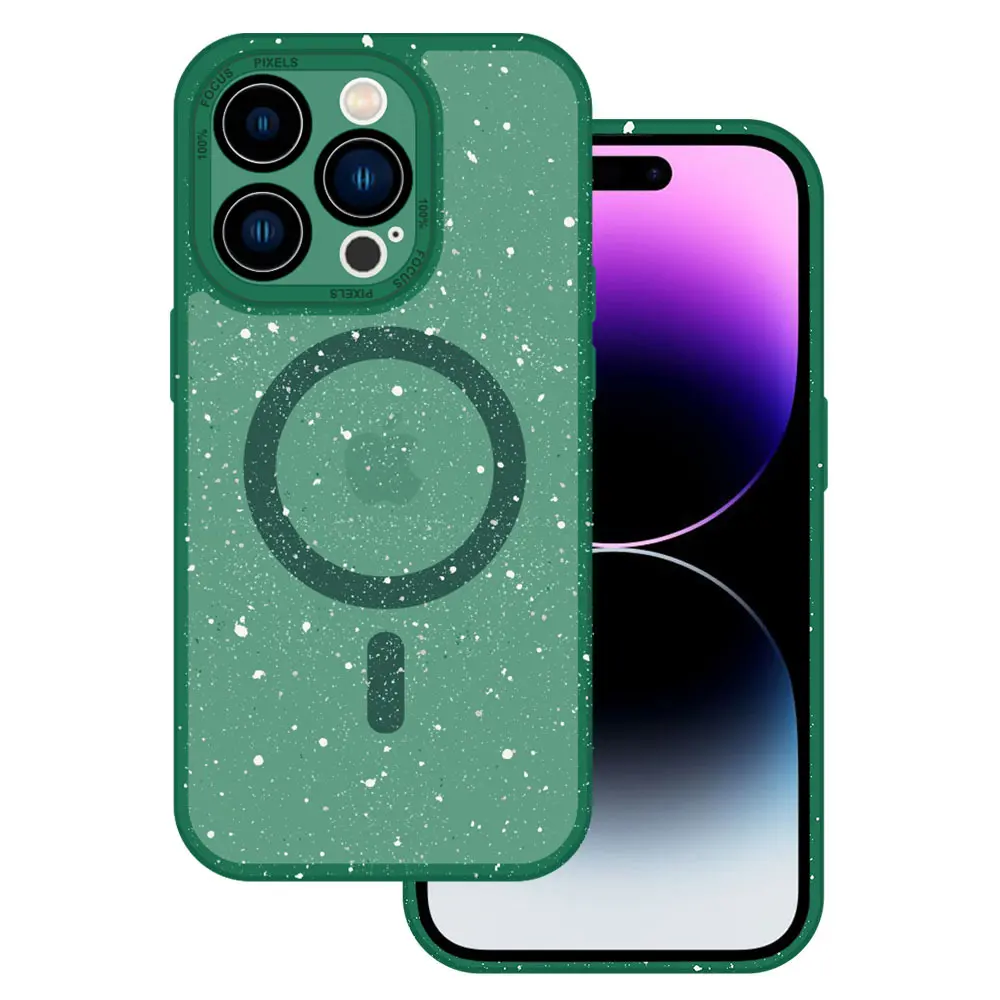 Tel Protect Magnetic Splash Frosted Case pro Iphone 14 Pro Green