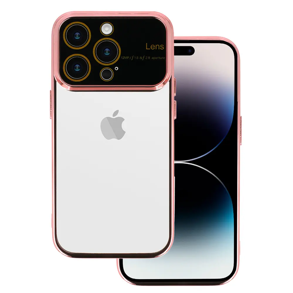 Pouzdro Electro Lens pro Iphone 7/8/SE 2020/SE 2022 Rose gold