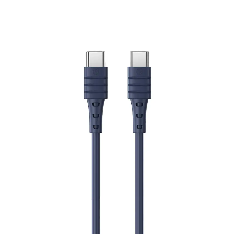 REMAX Kabel Zeron RC-068 - Typ C na typ C - 65W 1 metr modrý