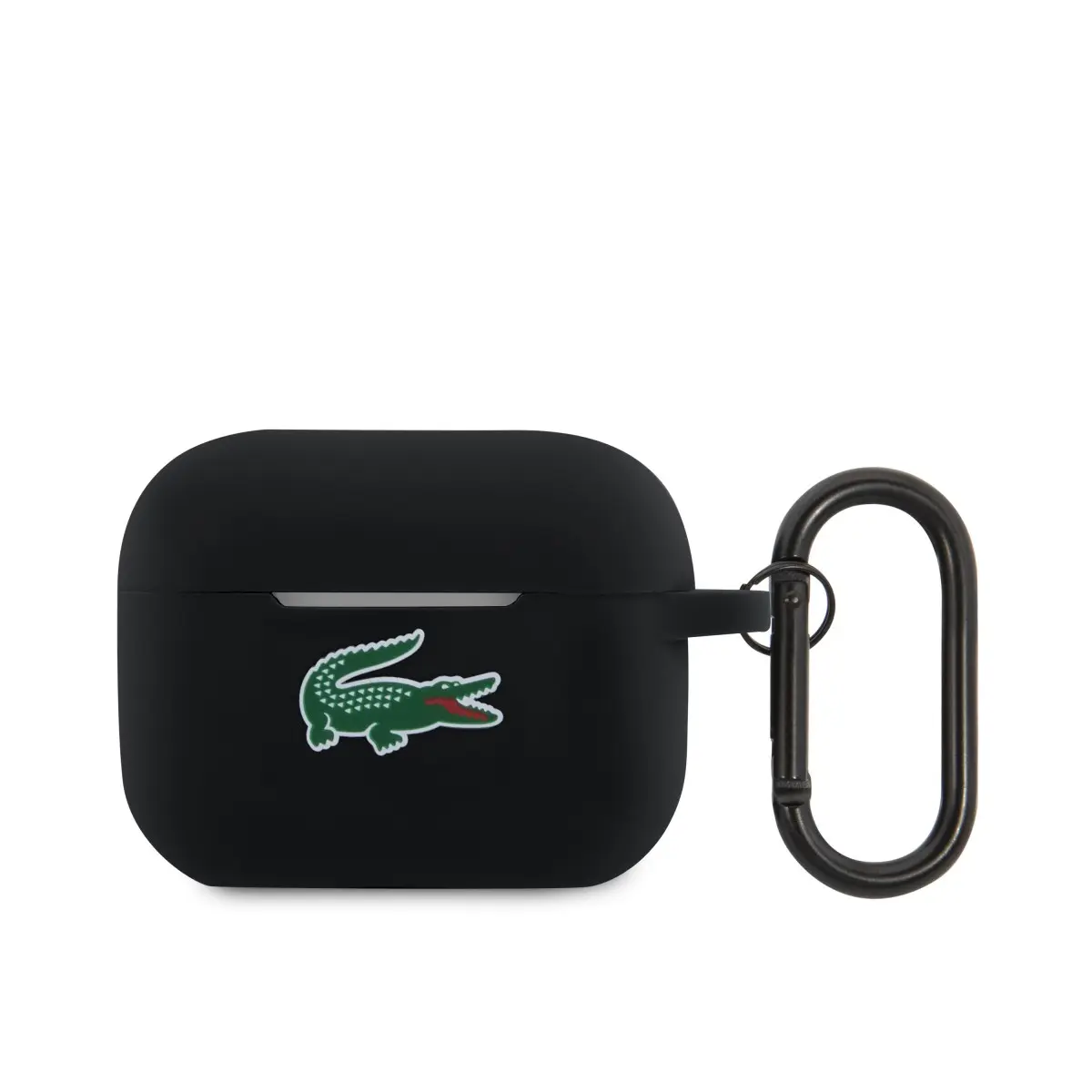 Lacoste Liquid Silicone Croc Logo pouzdro AirPods Pro 2 černé