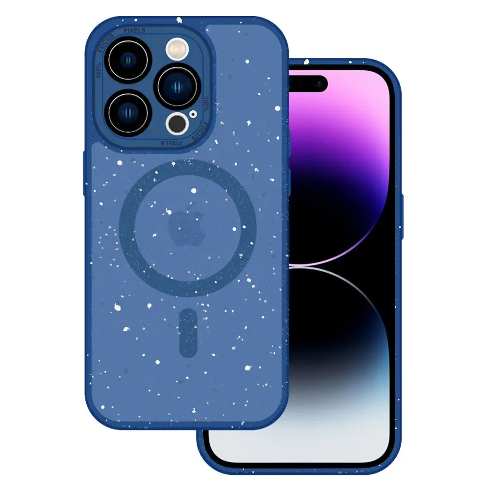 Tel Protect Magnetic Splash Frosted Case pro Iphone 15 Pro Max Navy