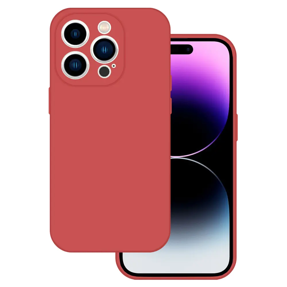 Tel Protect Silicone Premium pro Iphone 15 Pro Max coral