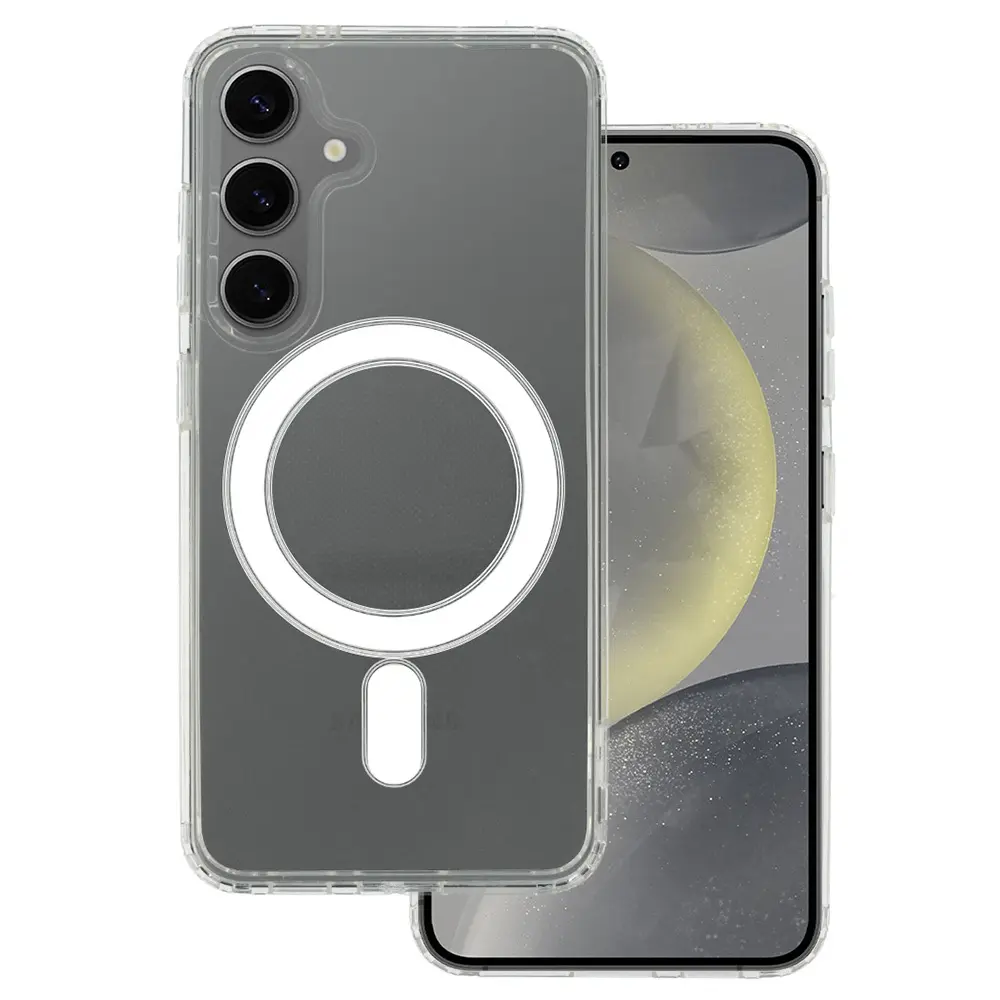 Zadní kryt Acrylic Magsafe pro Samsung Galaxy S23 transparentní