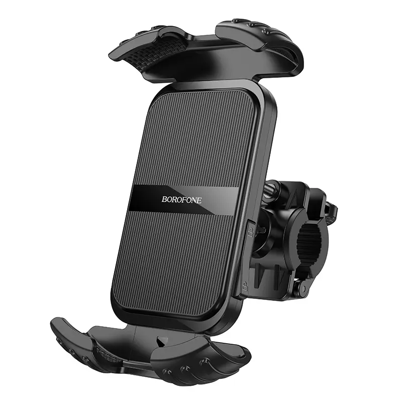Borofone držák na kolo motorku BH105 360° 4.7-7 inch černý