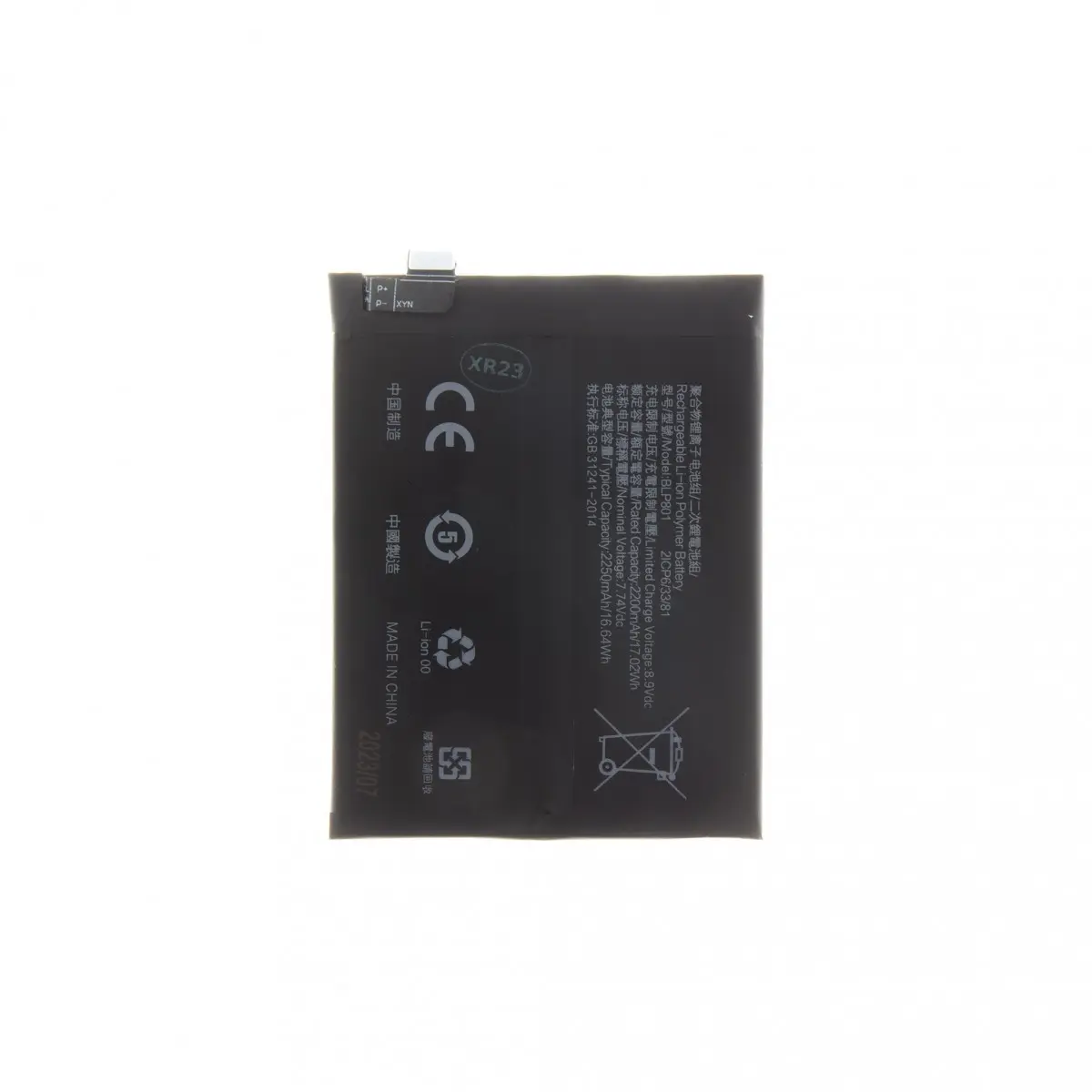 Baterie BLP801 pro ONE Plus 8T 4500mAh Li-Ion (OEM)