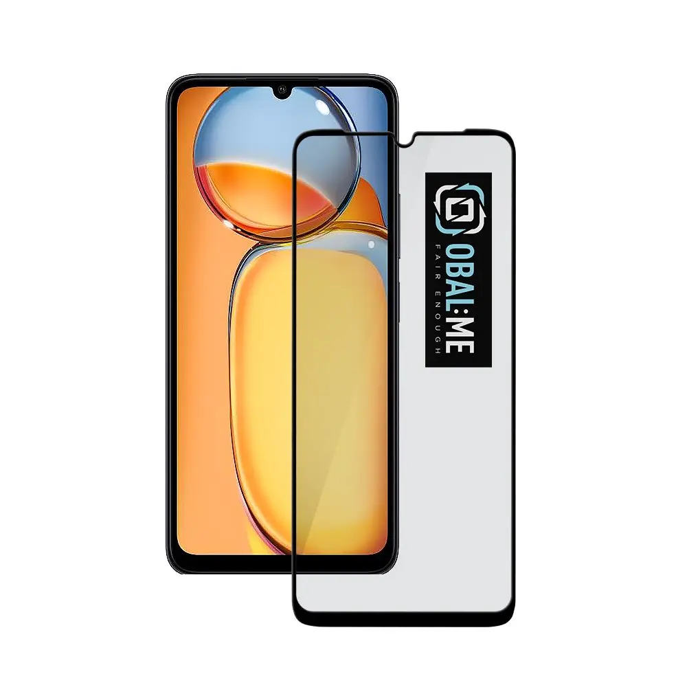 OBAL:ME 5D Tvrzené Sklo pro Xiaomi Redmi 13C 4G - Poco C65 Black
