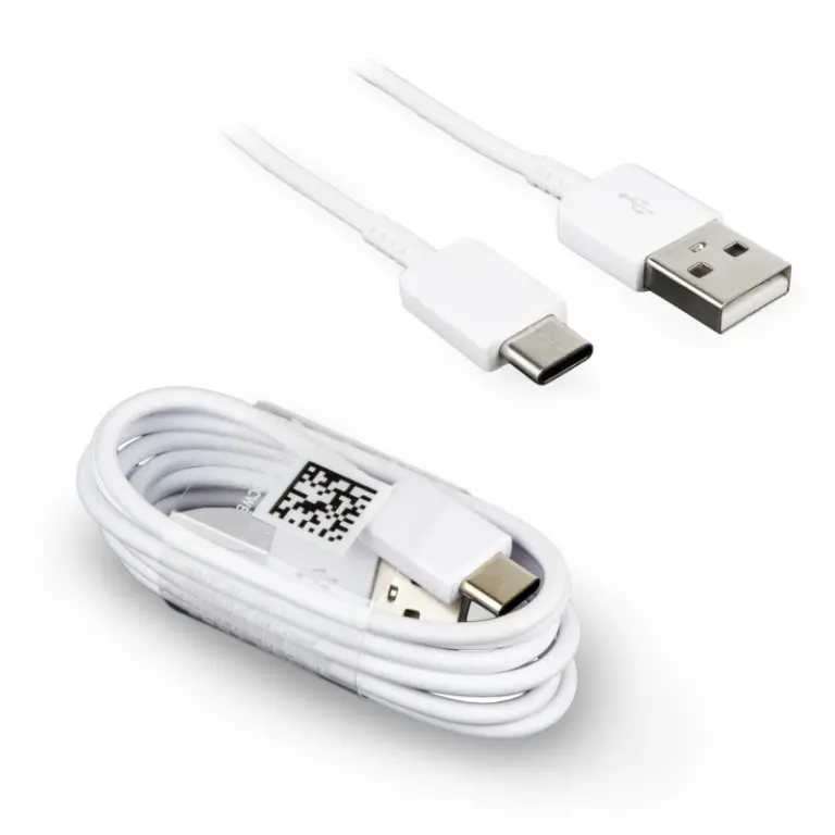 Originální datový kabel Samsung EP-DN930CWE Type C bílý