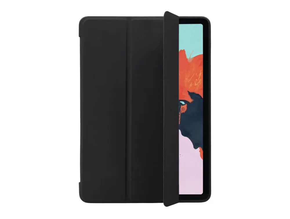Pouzdro FIXED Padcover+ pro Apple iPad Pro 12,9" (2018-2022)/Air 13" (2024) se stojánkem a pouzdrem pro Pencil, černé