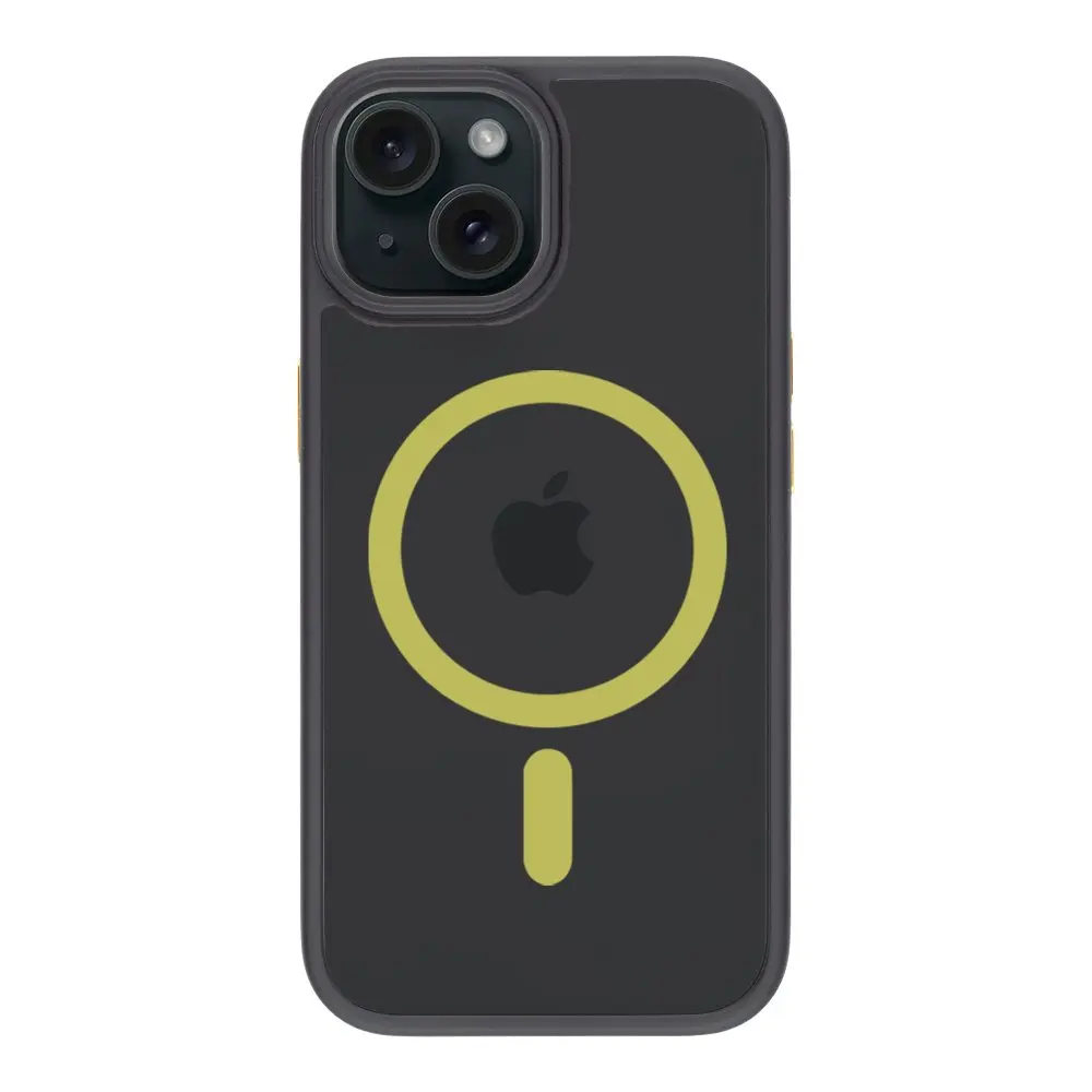 Tactical MagForce Hyperstealth 2.0 Kryt pro Apple iPhone 15 Black/Yellow 57983121098